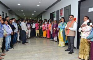 सुकमा जिले के ग्राम पंचायत प्रतिनिधियों से उपमुख्यमंत्री श्री विजय शर्मा ने की मुलाकात