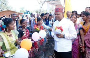 वन मंत्री ने पुसपाल में 11 करोड़ 18 लाख रूपए के विकास कार्यों की दी सौगात