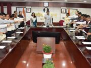 लोकभवन के अधिकारियों एवं कर्मचारियों ने ली राष्ट्रीय मतदाता दिवस की शपथ