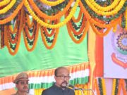 श्री रमेन डेका माननीय राज्यपाल छत्तीसगढ़ का उदबोधन, पुलिस परेड ग्राउंड, रायपुर
