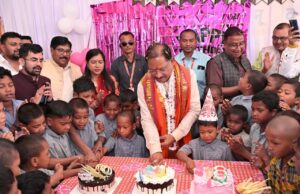 बच्चों के चेहरों की मुस्कान बना मुख्यमंत्री श्री साय के जन्मदिन का सबसे बड़ा उपहार