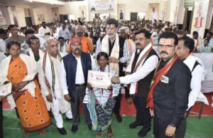 जगदलपुर के वृहद किसान सम्मेलन में उप मुख्यमंत्री श्री विजय शर्मा हुए शामिल