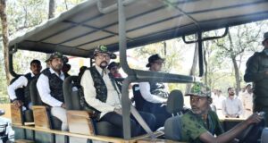 राज्यपाल रमेन डेका ने किया अचानकमार टाइगर रिजर्व का दौरा