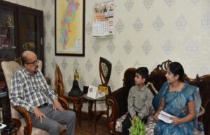 ‘गूगल बॉय’ रुद्र को, लोक भवन में मिला सम्मान
