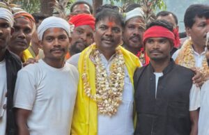 कानाहर्राल पेन करसाद जातरा में शामिल हुए वन मंत्री श्री केदार कश्यप