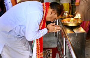 मुख्यमंत्री श्री विष्णुदेव साय हरिनाम संकीर्तन नामयज्ञ में हुए शामिल