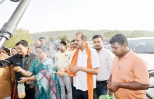 सर्वमंगला पुल सड़क का डामरीकरण व सुदृढ़ीकरण कार्य प्रारंभ