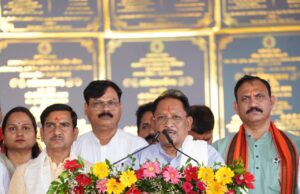 मुख्यमंत्री श्री विष्णु देव साय ने जांजगीर-चांपा जिले में 295 करोड़ रुपये से अधिक के 341 विकास कार्यों का किया लोकार्पण एवं भूमिपूजन