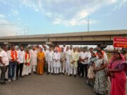 वाणिज्य एवं उद्योग मंत्री श्री लखनलाल देवांगन ने निर्माणाधीन सड़कों का किया निरीक्षण