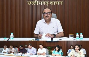छत्तीसगढ़ में पीएमजीएसवाय की उच्च स्तरीय समीक्षा