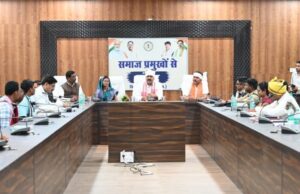 नक्सल मुक्त बस्तर के नव निर्माण में समाज निभाए अग्रणी भूमिका : उप मुख्यमंत्री श्री विजय शर्मा