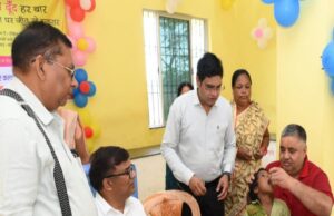 हर बच्चे तक पहुंचे पोलियो की सुरक्षा का कवच: पर्यटन एवं संस्कृति मंत्री श्री राजेश अग्रवाल ने पिलाई जीवनरक्षक खुराक