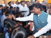भानपुरी में हर्षोल्लास के साथ मनाया गया शाला प्रवेश उत्सव