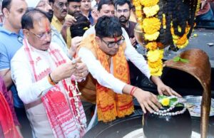 श्रावण के प्रथम सोमवार पर वित्त मंत्री श्री ओपी चौधरी ने प्रदेशवासियों को दी शुभकामनाएं