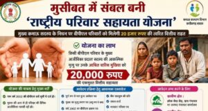 विशेष आलेख : मुसीबत में संबल बनी राष्ट्रीय परिवार सहायता योजना