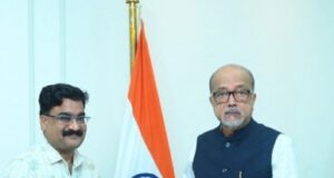 राज्यपाल से गेड़ी नर्तक अनिल गढ़ेवाल ने की भेंट
