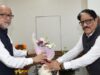 राज्यपाल श्री रमेन डेका से राज्य नीति आयोग के उपाध्यक्ष श्री गणेश शंकर मिश्रा ने की सौजन्य भेंट