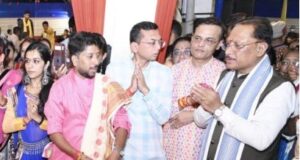 मुख्यमंत्री निवास में गरबा महोत्सव की धूम, भक्ति और उल्लास के रंग में रंगा आयोजन